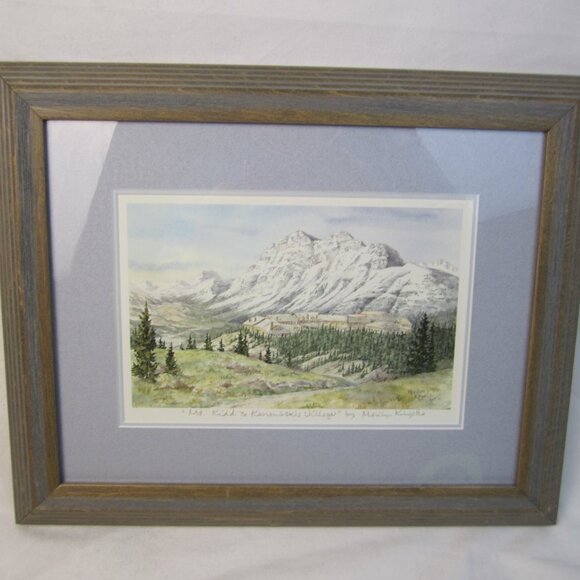 Marilyn Kinsella Framed Print MT. KIDD  15.75" x 12" - Picture 3 of 11